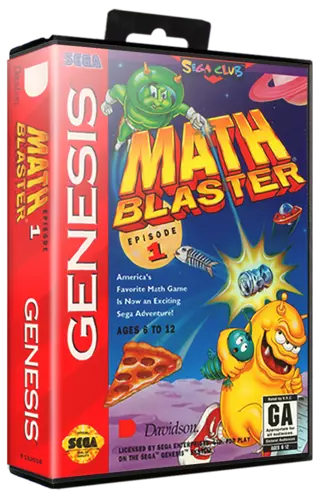 ROM Math Blaster - Episode 1